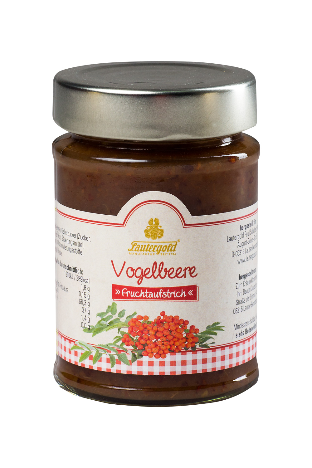 Apfel-Vogelbeere Fruchtaufstrich