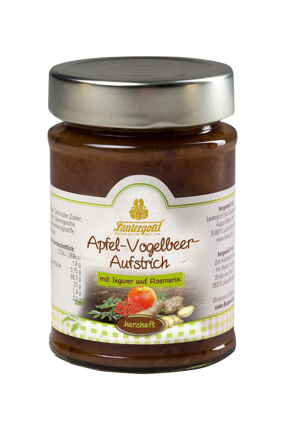 Apfel-Vogelbeere-Fruchtaufstrich